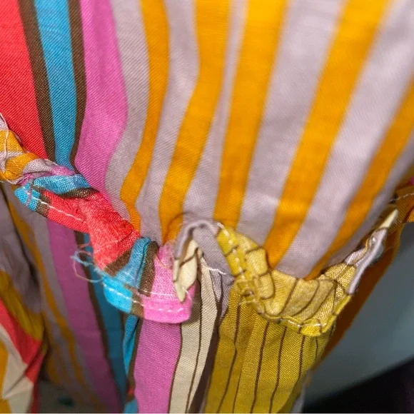 NWT Tahari ASL Smocked Tasseled-Hem Dress - Picture 13 of 13